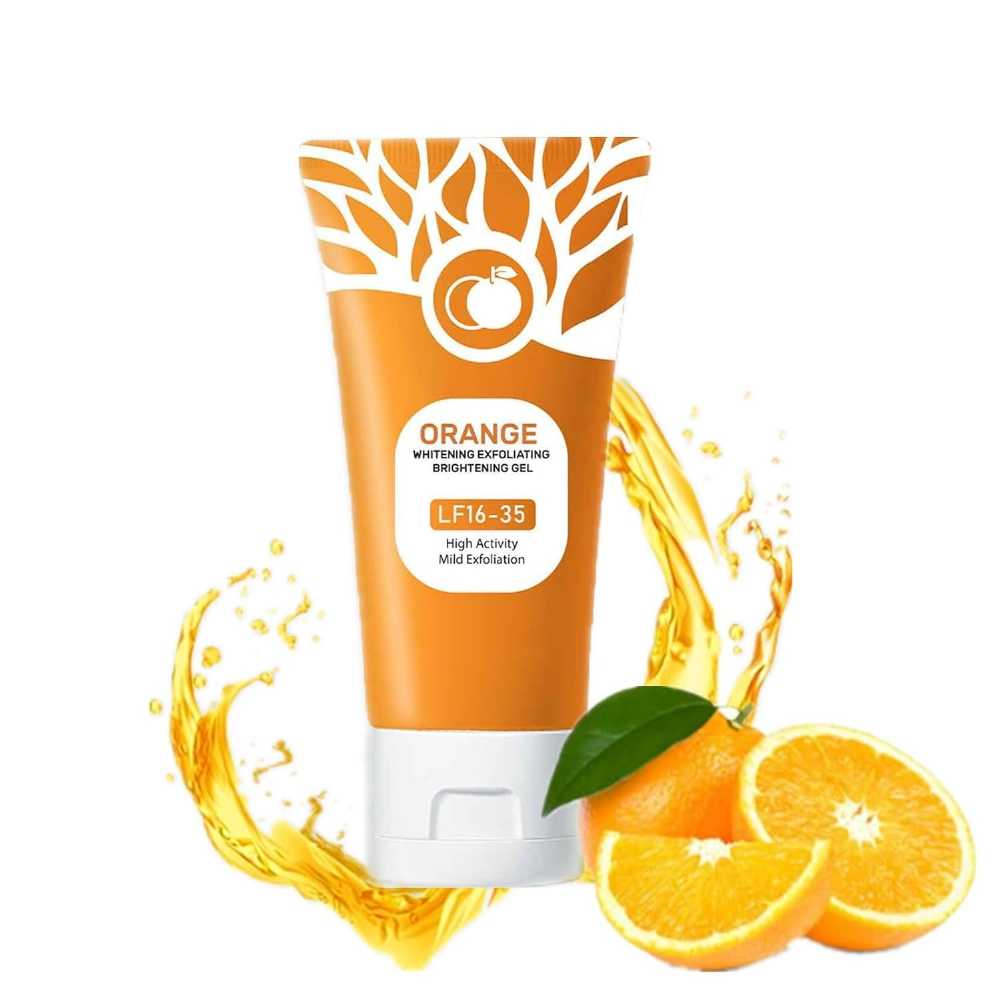 Orange Exfoliating Gel–Brightening & Dead Skin Remover